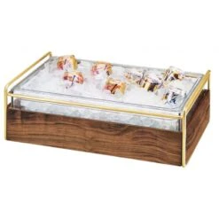 Cal-Mil 3702-12-46 Mid-Century 21.75 X 13.5 X 7.25 Ice Housing