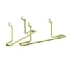 Cal-Mil 3723-46 Set Of 2 Brass 13 X 2.5" X2.25" Shelf Brackets -CARLISLE SHOP 6056115