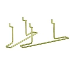 Cal-Mil 3723-46 Set Of 2 Brass 13 X 2.5" X2.25" Shelf Brackets