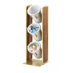 Cal-Mil 3715-46 Mid-Century 6.5 X 6.5 X 19.5 Cylinder Display