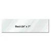 Eastern Tabletop 05247AC Acrylic 24" X 7" Riser Shelf -CARLISLE SHOP 6057921