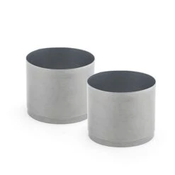 FOH BRI012SII28 Silver Fuel Cell 4" Round Riser - 2 / CS