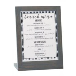 Cal-Mil 3825-46-83 Ashwood 4" X 6" Card Holder