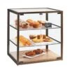 Cal-Mil 3610 3-Tray Vintage Bakery Case With Wood Base -CARLISLE SHOP 6060144
