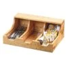 Cal-Mil 3613-3-99 Madera 3-Compartment Condiment Organizer -CARLISLE SHOP 6060310