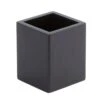 American Metalcraft WCBL4 Black Square 3.9 X 3.9 X 4.75" Box -CARLISLE SHOP 6060690