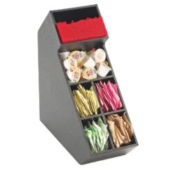 Cal-Mil 2052 6-Section Stir Stick / Condiment Display