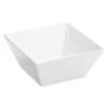 Cal-Mil SR262 White 4 Quart Square Melamine Bowl -CARLISLE SHOP 6061942