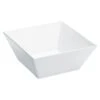 Cal-Mil SR263 White 6 Quart Square Melamine Bowl 2 Cal-Mil SR263 White 6 Quart Square Melamine Bowl -CARLISLE SHOP 6061943