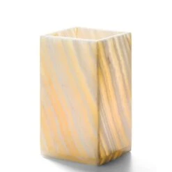 Hollowick 8208EA Luxor Alabaster 3.4""H Tealight Lamp