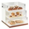 Cal-Mil 3020-55 Luxe White 3-Tier Display -CARLISLE SHOP 6062401