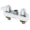 T & S Brass 5F-4CLX00 Deck Mount Faucet With 4" Centers -CARLISLE SHOP 6063811