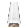 Hollowick 36C Clear 6.75" Tall Conical Glass Chimney -CARLISLE SHOP 6063952