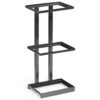 G.E.T. MTS-20M-MG Urban Renewal Gray Metal 3-Tier Merchandiser Stand 1 G.E.T. MTS-20M-MG Urban Renewal Gray Metal 3-Tier Merchandiser Stand -CARLISLE SHOP 6071686