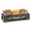 Cal-Mil 3806-87 Cinderwood 3-Jar Holder 2 Cal-Mil 3806-87 Cinderwood 3-Jar Holder -CARLISLE SHOP 6072862