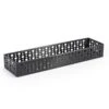 FOH BHO043BKS22 Dots 11" Black Stainless Steel Holder - 6 / CS -CARLISLE SHOP 6075160