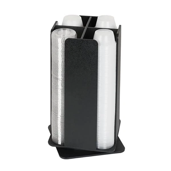 Diversified Metal RCLO-SM-4BT 4-Comp. Portion Cup / Lid Organizer 3 Diversified Metal RCLO-SM-4BT 4-Comp. Portion Cup / Lid Organizer