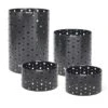FOH BRI004BKI20 Dots Display Riser - 2 Sets Of 4 Pieces -CARLISLE SHOP 6078564