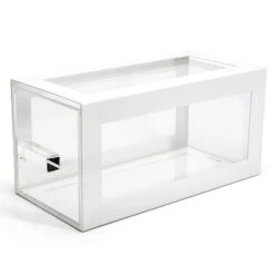 FOH BHO123WHI20 White Acrylic 6-1/4" X 13" Housing Drawer - 2 / CS