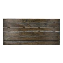 D.W. Haber DWFBWD2411SAG Fusion Ash Gray Teak 11" X 24" Riser Tile
