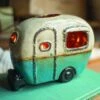 Kalalou CDV1754 Ceramic Camper Tabletop Lamp -CARLISLE SHOP 6082434