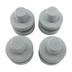 Robot Coupe 39833 Gray Replacement Feet For J100 Ultra - 4 / ST