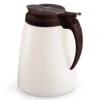 Vollrath 4748-01 Dripcut Plastic 48 Oz Syrup Server With Brown Lid -CARLISLE SHOP 6083419
