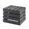Cal-Mil 3332-10-96 Midnight Bamboo 12" X 12" X 10" Crate Riser -CARLISLE SHOP 6090291