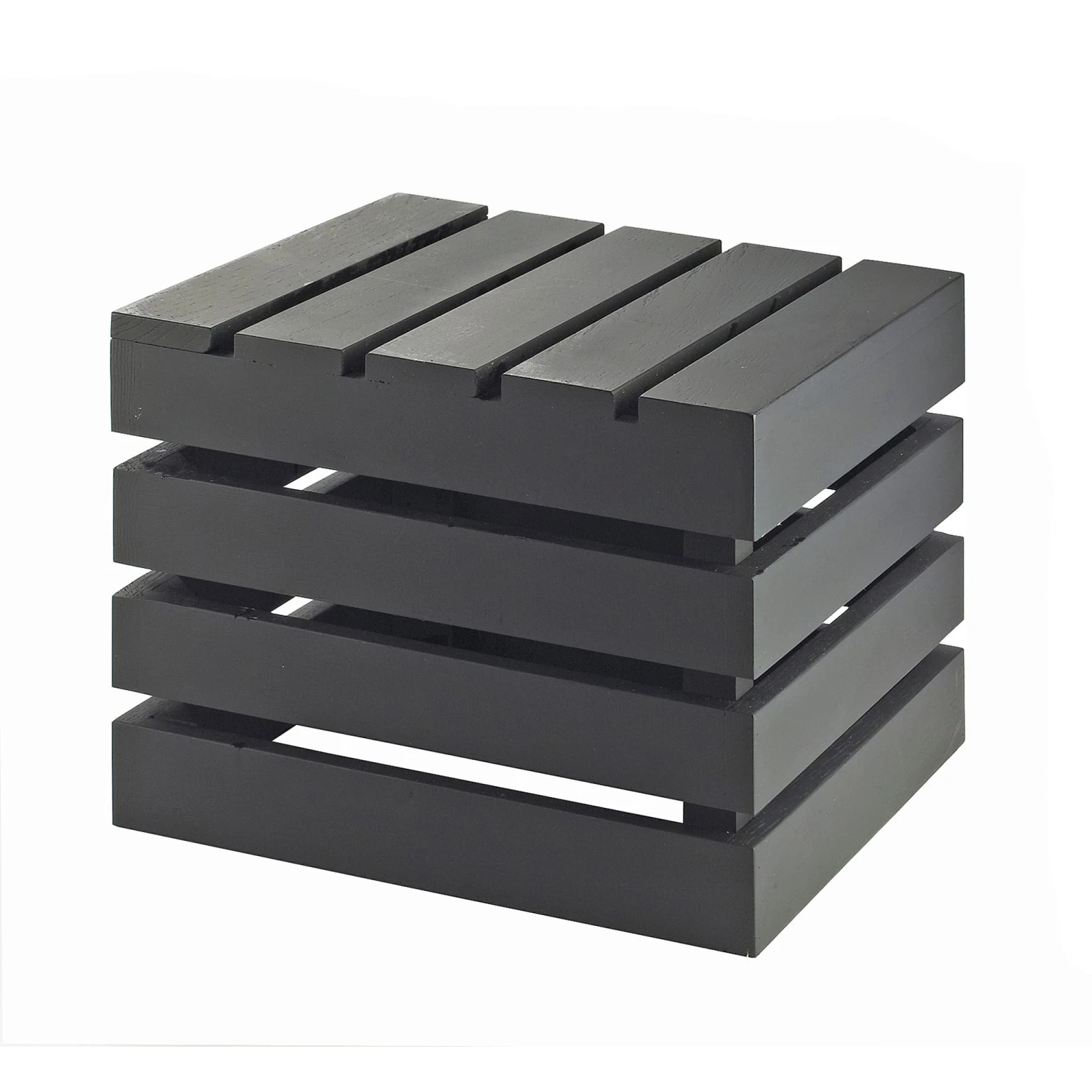 Cal-Mil 3332-10-96 Midnight Bamboo 12" X 12" X 10" Crate Riser 3 Cal-Mil 3332-10-96 Midnight Bamboo 12" X 12" X 10" Crate Riser