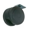 John Boos CAS-RN Black 3" Locking Caster - 4 / ST -CARLISLE SHOP 6092687