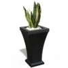 Mayne Mailpost 5864-B Black Tall Bordeaux Planter -CARLISLE SHOP 6092799