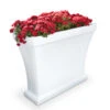 Mayne Mailpost 8890-W White Bordeaux Trough Planter -CARLISLE SHOP 6092824