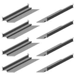 Hoshizaki HS-3558 S/S Bottom Support Universal Pan Slides - 4 / ST