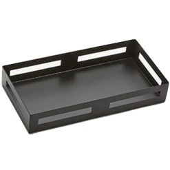 American Metalcraft BR126 Black 12-1/8" X 6-1/8" Riser