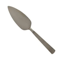 American Metalcraft BLHP10 Black Hammered 10" Pie Server