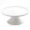 American Metalcraft PSP12 White Porcelain 12 X 5.25"H Cake Stand -CARLISLE SHOP 6093857