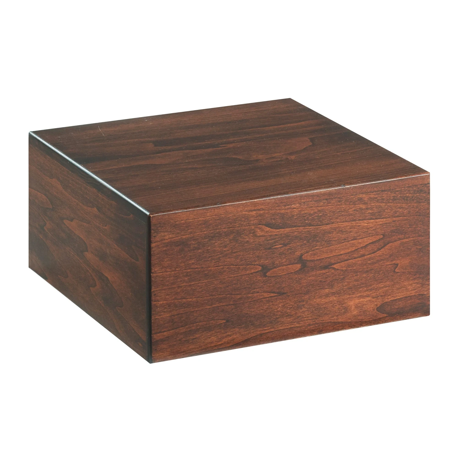 Cal-Mil 432-6-78 Mid-Century Walnut 12" X 12" X 6-1/4" Riser 3 Cal-Mil 432-6-78 Mid-Century Walnut 12" X 12" X 6-1/4" Riser