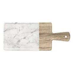 World Tableware MWM-127-H Faux Wood/Mrble 12 X 7 Serving Board - Dozen