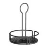 TableCraft BKDIA595 Versa Rack 6" Dia X 10"H Condiment Caddy -CARLISLE SHOP 6098477