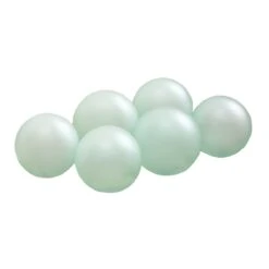 Kalalou CRL5756 Clear Frosted 4" Glass Ball - 6 / CS