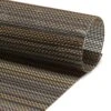 FOH XPM110MUV83 Terra Cotta Woven Mesh 16" X 12" Placemat - 12 / CS -CARLISLE SHOP 6098659