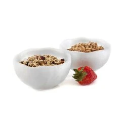 Steelite KMK1028SH Wave Shell 8 Ounce Condiment Bowl - 6 / CS