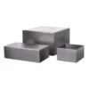 G.E.T. SSPAN-02 Uptown Brushed Finish S/S 10" X 5 X 3" Riser -CARLISLE SHOP 6099811