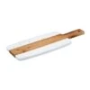 Winco SBMW-156 Marble/Wood 15-3/4" X 6" Serving Board With Handle 2 Winco SBMW-156 Marble/Wood 15-3/4" X 6" Serving Board With Handle -CARLISLE SHOP 6100516