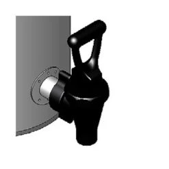 Bunn 03260.0103 Black Replacement Faucet For Iced Tea Dispenser