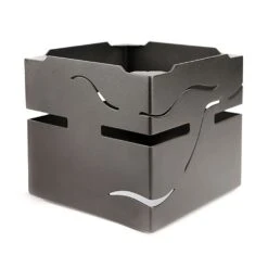 D.W. Haber DWFB66BK Fusion Black Steel 6" X 6" X 6" Riser