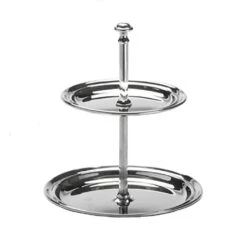 American Metalcraft STS2 S/S 7-3/4 X 5-5/8" Two-Tier Stand