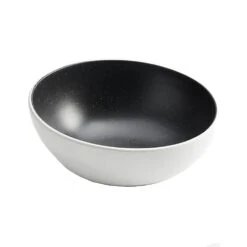 American Metalcraft LFTBB9 Lift White/Black 68 Ounce Angled Bowl