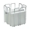 APS Germany APS 11765 Chrome Plated 7-1/2" Square Napkin Holder -CARLISLE SHOP 6102440