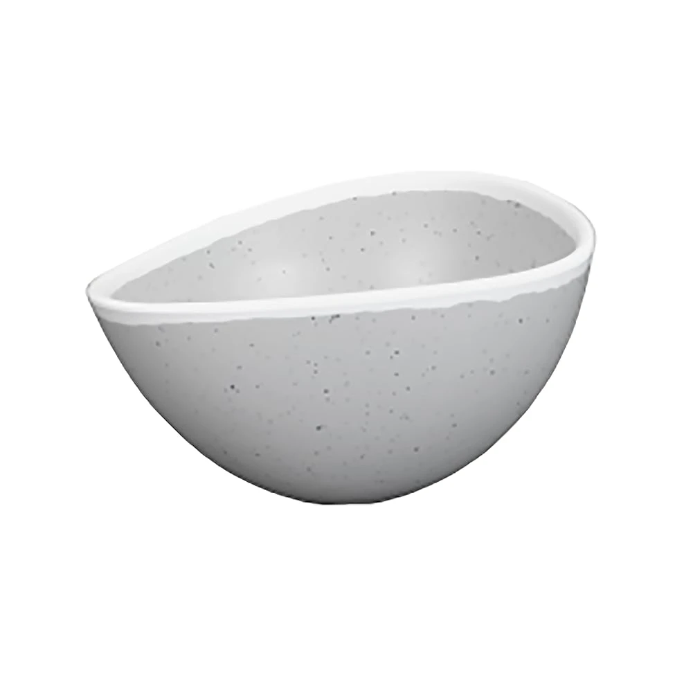 EGS B172055-GD Glacier Gray Speckle 14 Oz. Bowl - 6 / CS 3 EGS B172055-GD Glacier Gray Speckle 14 Oz. Bowl - 6 / CS